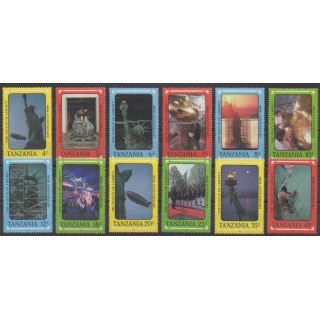 Acheter cette série de timbres de Tanzanie de l'année 1998 (No 347/358).
