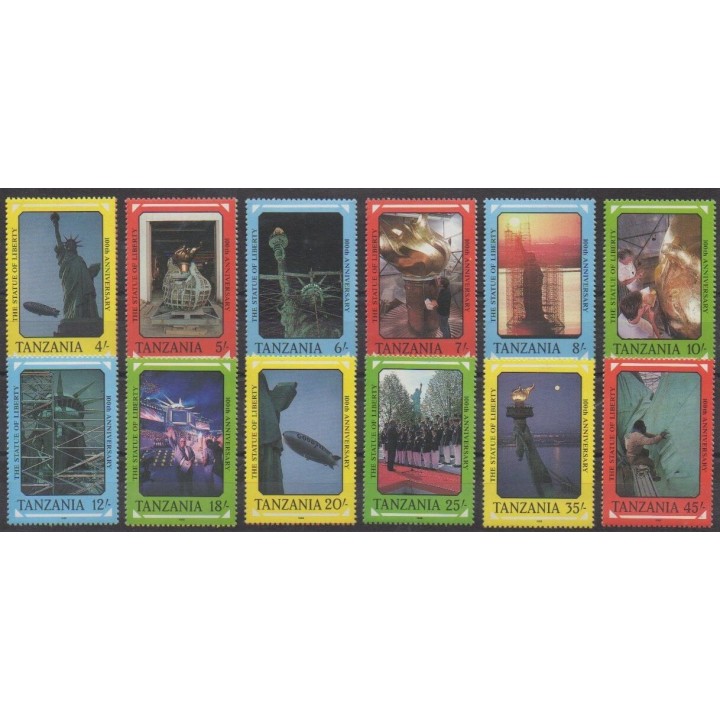 Acheter cette série de timbres de Tanzanie de l'année 1998 (No 347/358).