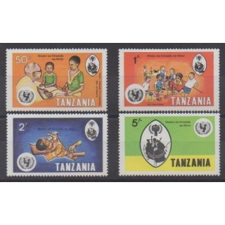 Acheter cette série de timbres de Tanzanie de l'année 1979 (No 125/128).