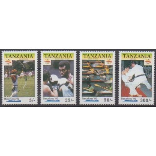 Buy this set of stamps of Tanzania of the year 1990 (Nb 611/614).