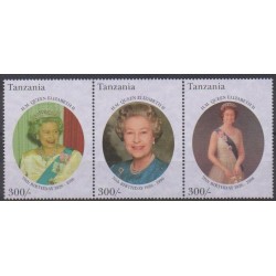 Tanzania - 1996 - Nb 1976/1978 - Royalty - Mint hinged