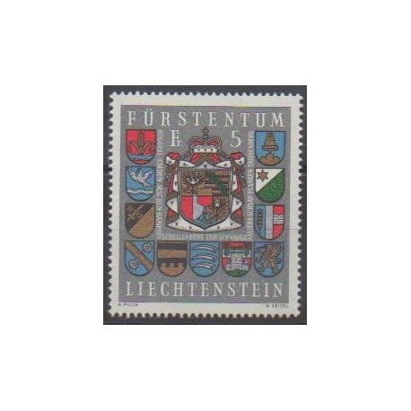Lienchtentein - 1973 - Nb 537 - Coats of arms
