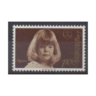 Buy this stamp of Liechtenstein of the year 1977 (Nb 628).