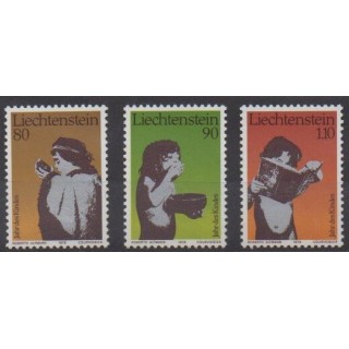 Buy this set of stamps of Liechtenstein of the year 1979 (Nb 666/668).
