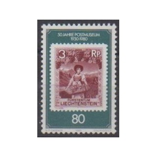 Buy this stamp of Liechtenstein of the year 1980 (Nb 691).