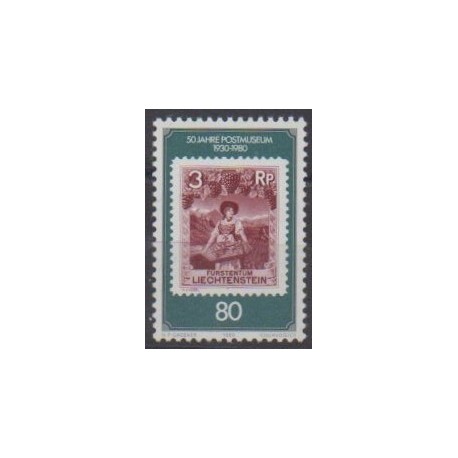 Liechtenstein - 1980 - No 691 - Timbres sur timbres