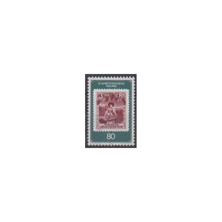 Buy this stamp of Liechtenstein of the year 1980 (Nb 691).
