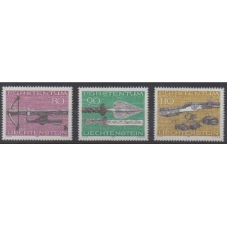Buy this set of stamps of Liechtenstein of the year 1980 (Nb 692/694).