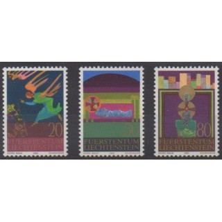 Buy this set of stamps of Liechtenstein of the year 1980 (Nb 702/703).