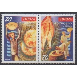 Géorgie - 2005 - No 381/382 - Gastronomie - Europa