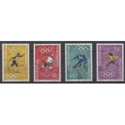 Liechtenstein - 1971 - No 494/497 - Jeux Olympiques d'été