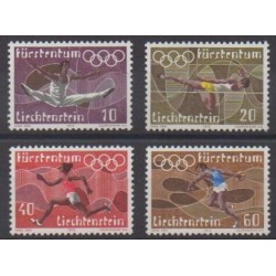 Liechtenstein - 1972 - No 499/502 - Jeux Olympiques d'été