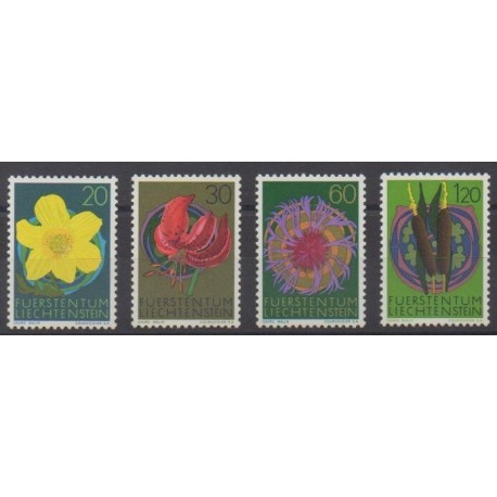Lienchtentein - 1972 - Nb 503/506 - Flowers