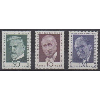 Buy this set of stamps of Liechtenstein of the year 1972 (Nb 510/512).