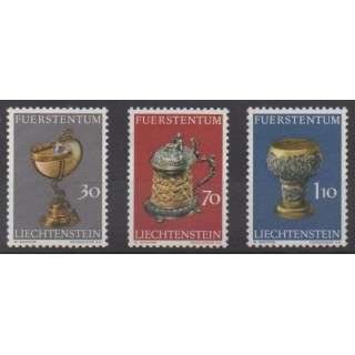 Buy this set of stamps of Liechtenstein of the year 1973 (Nb 534/536).