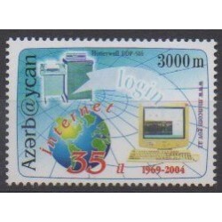 Azerbaijan - 2004 - Nb 506 - Telecommunications