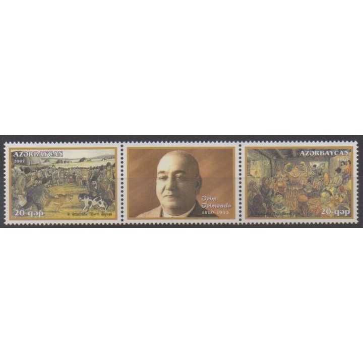 Buy this set of stamps of Azerbaijan of the year 2007 (Nb 591/592).