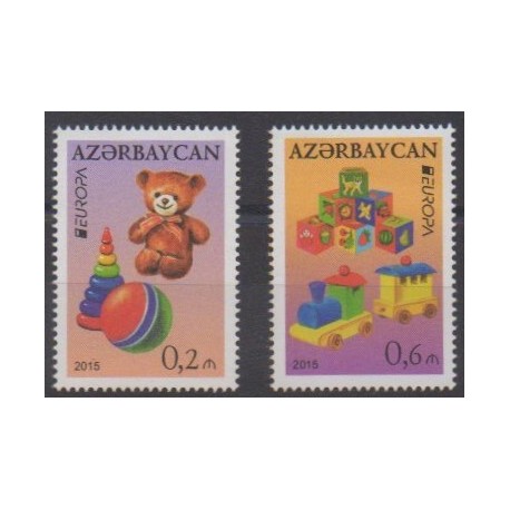Azerbaïdjan - 2015 - No 898/899 - Enfance - Europa