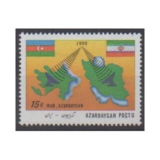 Acheter ce timbre d'Azerbaïdjan de l'année 1993 (No 115A).