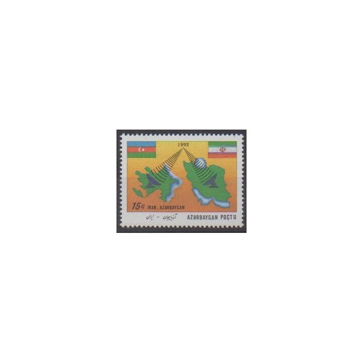 Buy this stamp of Azerbaijan of the year 1993 (Nb 115A).