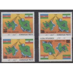Azerbaïdjan - 1994 - No 124/127 - Télécommunications