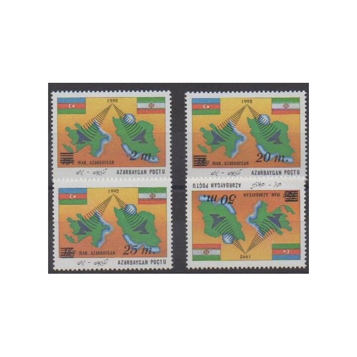 Buy this set of stamps of Azerbaijan of the year 1994 (Nb 124/127).