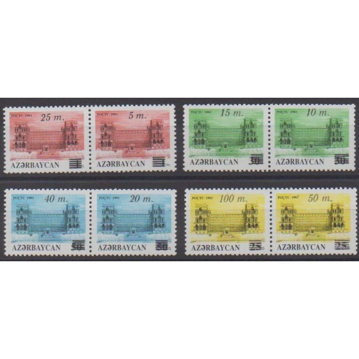 Buy this set of stamps of Azerbaijan of the year 1994 (Nb 128/135).