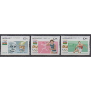 Buy these stamps of Azerbaijan of the year 1994 (Nb 192/194).