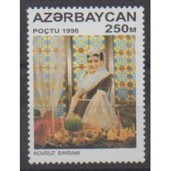 Azerbaïdjan - 1996 - No 259 - Costumes - Gastronomie