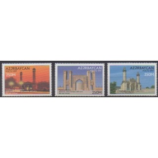 Buy this set of stamps of Azerbaijan of the year 1997 (Nb 356/358).