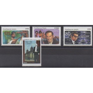Acheter cette série de timbres d'Azerbaïdjan de l'année 1998 (No 370/373).