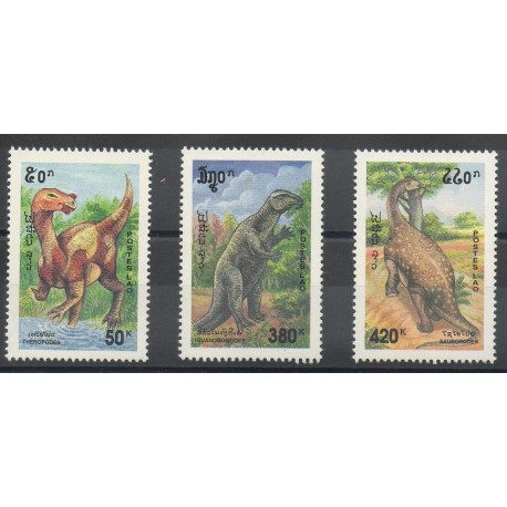 Laos - 1994- No 1157/1159 - Animaux
