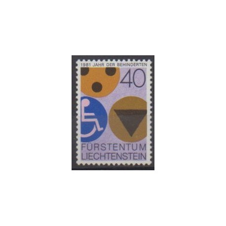 Lienchtentein - 1981 - Nb 715
