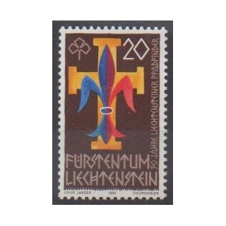 Buy this stamp of Liechtenstein of the year 1981 (Nb 714).