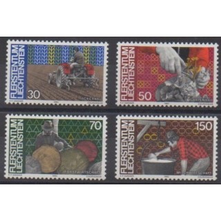Acheter cette série de timbres du Liechtenstein  de l'année 1982 (No 743/746).