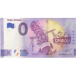 Euro banknote memory - 84 - Parc Spirou - 2020-2 - Anniversary