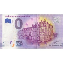 Euro banknote memory - 37 - Château de Chenonceau - 2020-2