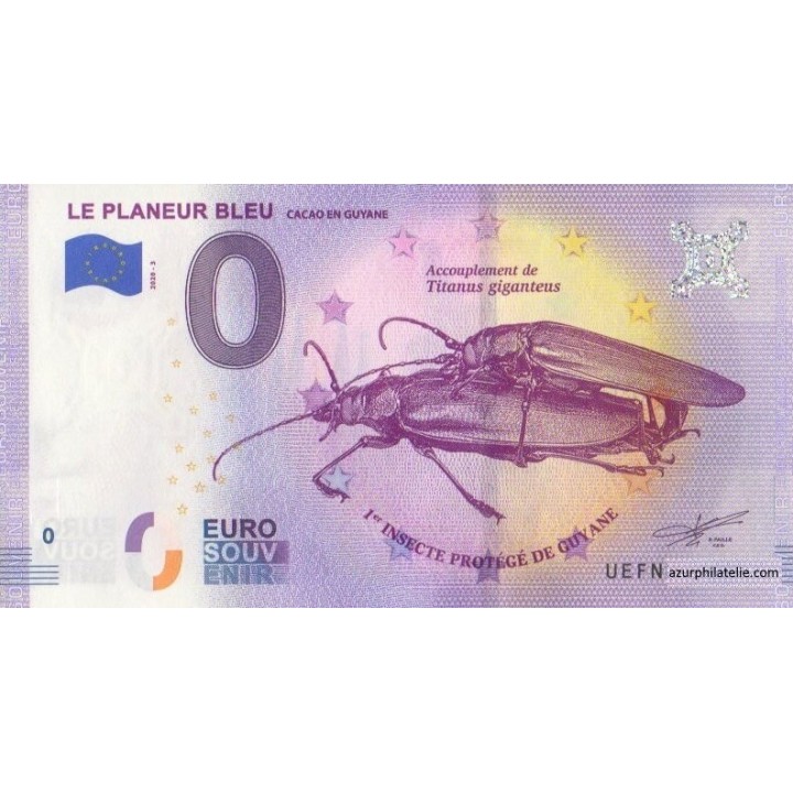 Euro banknote memory - 2020 - Le Planeur Bleu - (Guyane)