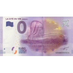 Euro banknote memory - 33 - La cité du vin - 2016-1 - Nb 324