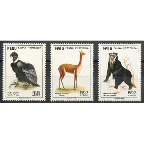 Pérou - 1973- No PA 340/ PA 342 - Animaux