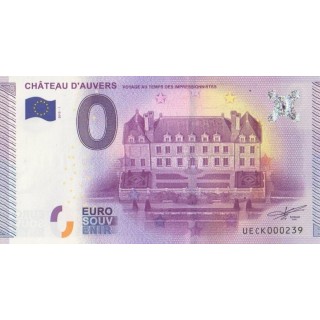 Euro banknote memory - 2015 - Château d'Auvers - (Val-D'Oise)