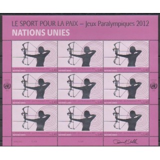 Buy this souvenir sheet  of United Nations (UN - Geneva) of the year 2012 (Nb F803).