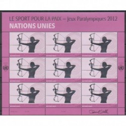 United Nations (UN - Geneva) - 2012 - Nb F803 - Summer Olympics