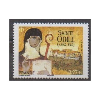 Acheter ce timbre de France de l'année 2020 (Sainte-Odile).