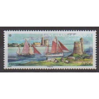 Buy this stamp of France of the year 2020 (Saint-Vaast-La-Hougue).