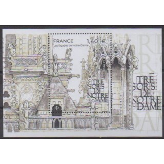 Buy this souvenir sheet  of France of the year 2020 (BF Notre Dame de Paris).