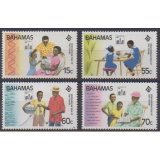 Acheter cette série de timbres des Bahamas de l'année 1994 (No 813/816).
