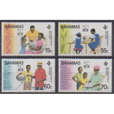 Bahamas - 1994 - Nb 813/816 - Philately