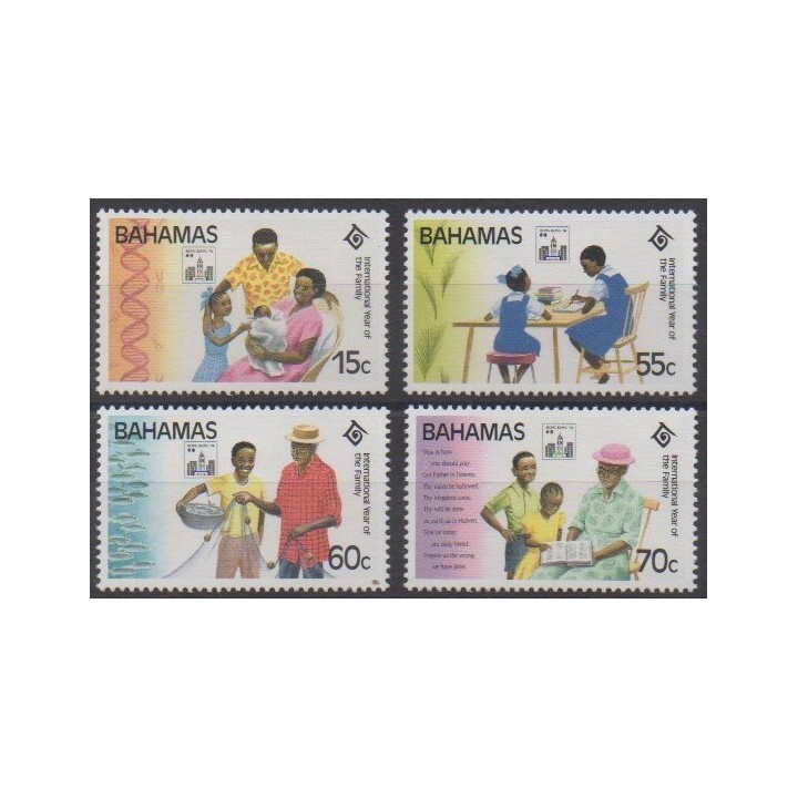 Buy this set of stamps of Bahamas of the year 1994 (Nb 813/816).
