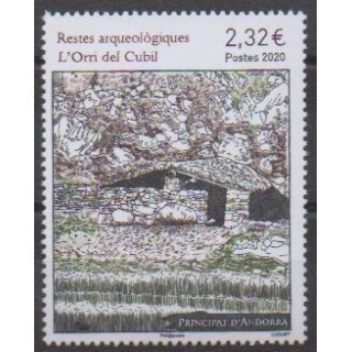Acheter ce timbre d'Andorre français de l'année 2020 (L'orti del Cubil).